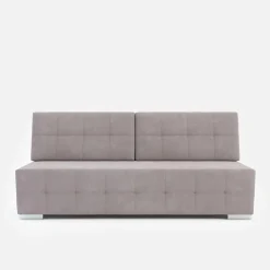 Sofa 3-osobowa jasnofioletowa pikowana LILI