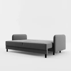 Sofy|inny Sofa 3-osobowa jasnoszara BRUNO
