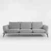 Instilo Sofa 3-osobowa jasnoszara PORTIMAO