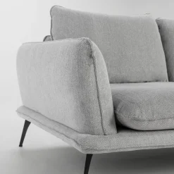 Instilo Sofa 3-osobowa jasnoszara PORTIMAO