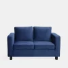 Sofy|inny Sofa 2-osobowa MINI MAX II granatowa