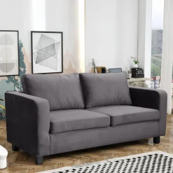Sofy|inny Sofa 3-osobowa MINI MAX III stalowa