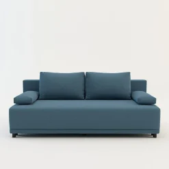 FN Design Sofa 3-osobowa niebieska BAHAMA