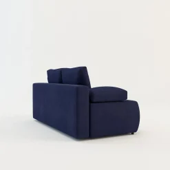 Sofy| Sofa 3-osobowa niebieska DELPO