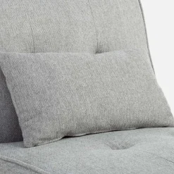 Dzieci inny Sofa 1-osobowa rozkładana szara WINSLO