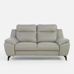 Sofy|Trend Line Sofa 2-osobowa skórzana PERLE