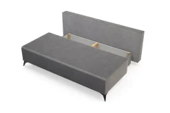 Sofy| Sofa 3-osobowa szara CASEY