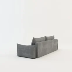 Sofy| Sofa 3-osobowa szara CYNTHIA