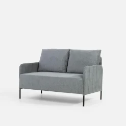 Sofy|inny Sofa 2-osobowa szara MANILI