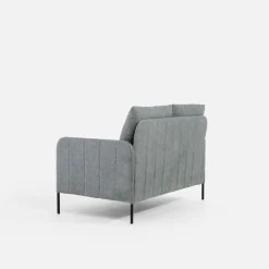 Sofy|inny Sofa 2-osobowa szara MANILI