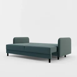 inny Sofa 3-osobowa szaroniebieska BRUNO