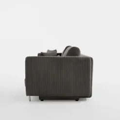 Exline Sofa 3-osobowa sztruksowa szara RICO NEW