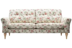 Sofy|Impresti Sofa 3-osobowa w róże ROSE
