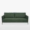 Sofa 3-osobowa zielona RENKA