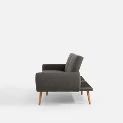 inny Sofa podwójnie rozkładana szara LUBERTO