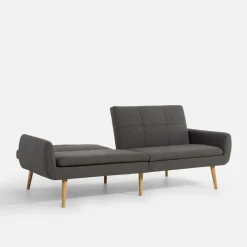 inny Sofa podwójnie rozkładana szara LUBERTO