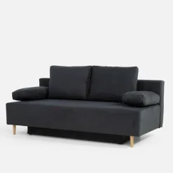 Exline Sofa rozkładana antracyt TREVISO