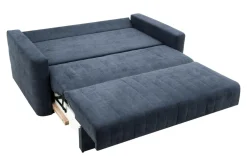 Mavik Sofa rozkładana ciemnoniebieska DOMO 3
