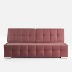 Sofa rozkładana ciemnoróżowa LILI