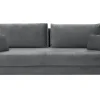 Exline Sofa rozkładana grafitowa GENF
