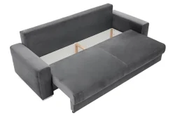 Exline Sofa rozkładana grafitowa GENF