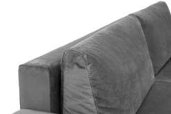 Exline Sofa rozkładana grafitowa GENF