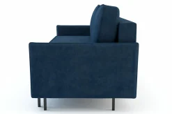 Exline Sofa rozkładana granatowa NELLY