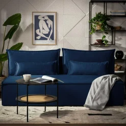 Mavik Sofa rozkładana granatowa DUE