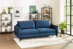 Sofy|Instilo Sofa rozkładana granatowa MIDORI
