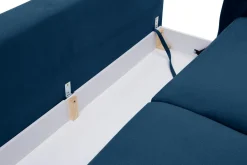 Sofy|Instilo Sofa rozkładana granatowa MIDORI