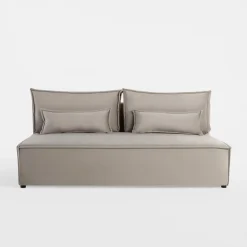 Mavik Sofa rozkładana jasnoszara DUE