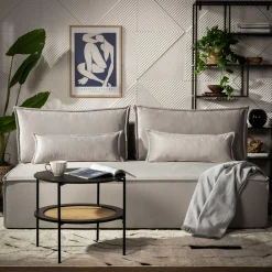 Mavik Sofa rozkładana jasnoszara DUE