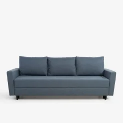 Sofy|inny Sofa rozkładana niebieska STACY