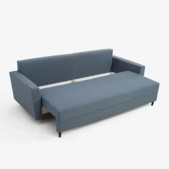 Sofy|inny Sofa rozkładana niebieska STACY