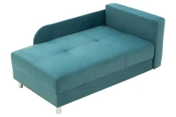 Dzieci Sofa rozkładana niebiesko-żółta LETTO prawa