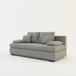 Sofy|Mavik Sofa rozkładana 3-osobowa beżowa MEMO