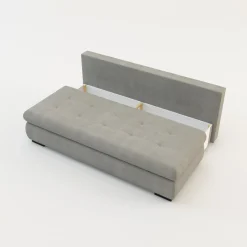 Sofy|Mavik Sofa rozkładana 3-osobowa beżowa MEMO