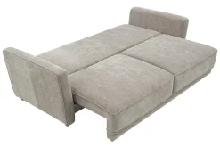 Sofy|Instilo Sofa rozkładana 3-osobowa beżowa ANDORA