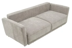 Sofy|Instilo Sofa rozkładana 3-osobowa beżowa ANDORA