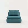 Sofy|Sofy| Sofa rozkładana 1-osobowa błękitna ELIAS I