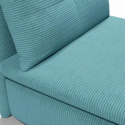 Sofy|Sofy| Sofa rozkładana 1-osobowa błękitna ELIAS I
