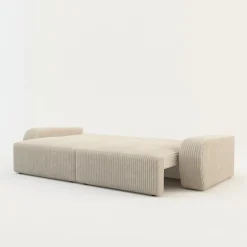 Sofy|Comfort Line Sofa rozkładana 4-osobowa CAPPA kremowa