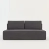 Mavik Sofa rozkładana 3-osobowa ciemnoszara UNO