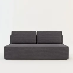 Mavik Sofa rozkładana 3-osobowa ciemnoszara UNO