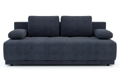 Sofa rozkładana 3-osobowa granatowa AGRI