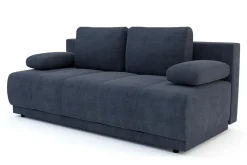 Sofa rozkładana 3-osobowa granatowa AGRI