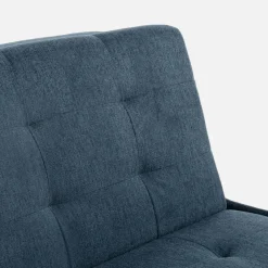 Sofy|Sofy| Sofa rozkładana 2-osobowa granatowa MATI II