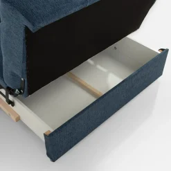 Sofy|Sofy| Sofa rozkładana 2-osobowa granatowa MATI II