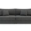 Sofa rozkładana 4-osobowa MARKOS szara