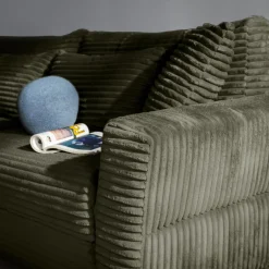 Sofa rozkładana 4-osobowa NOEMI zielony